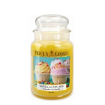 Ароматична свічка Price's Candles Ванільний кекс 630 г