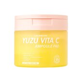 Вітамінні педи для обличчя з екстрактом юдзу LALARECIPE Yuzu Vita C Ampoule Pad 80 шт.