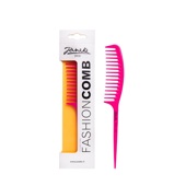 Гребінець для волосся з ручкою Janeke Fashion Comb Фуксія