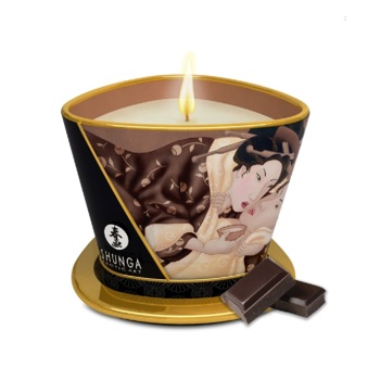 Масажна свічка з ароматом шоколаду Shunga Intoxicating Chocolate 170 мл