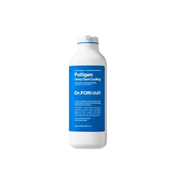 Глибокоочищаючий шампунь з ефектом охолодження Dr.Forhair Folligen Deep Clean Cooling Shampoo 300 мл