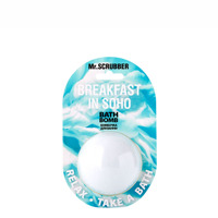 Бомбочка для ванни Breakfast in Soho Mr.SCRUBBER 200 г Бомбочка для ванни Breakfast in Soho Mr.SCRUBBER 200 г