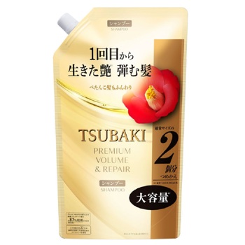 Відновлюючий шампунь для об'єму волосся Tsubaki Premium Repair Refill 600 мл