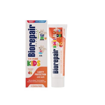 Дитяча зубна паста "Веселе мишення" персик 50 мл