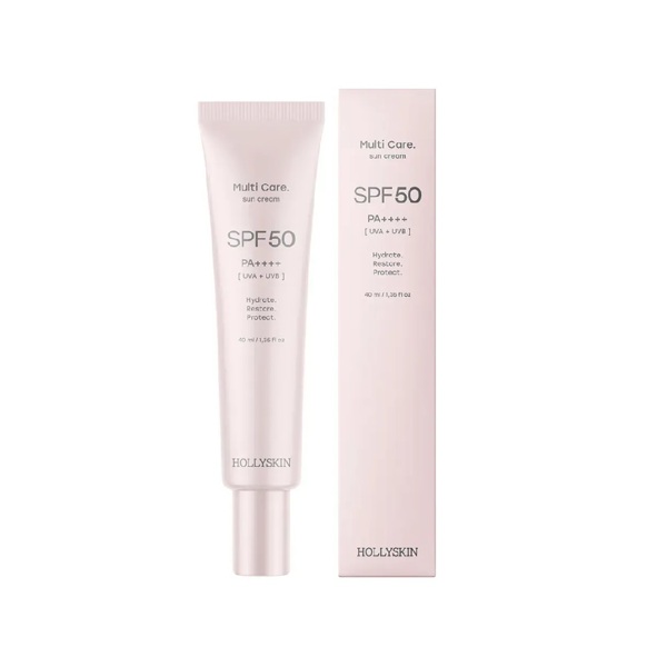 Сонцезахисний крем для обличчя Hollyskin Multi Care. SPF 50 / 40 мл 592грн.