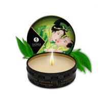 Масажна свічка з афродизіаками Shunga Exotic Green Tea 30 мл