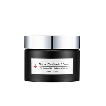 Освітлюючий крем з ніацинамідом 10% та вітаміном C CU Dr.Solution Niacin 10% Vitamin C Cream 50 мл