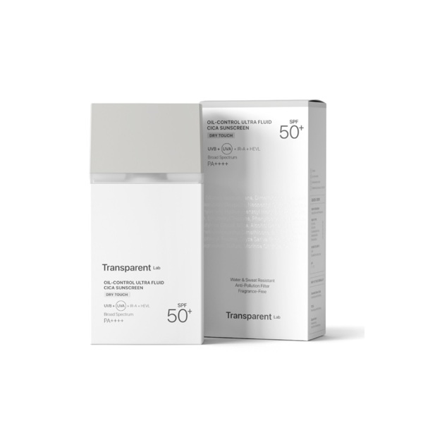 Сонцезахисний крем з центелою для контролю жирності шкіри Transparent-Lab OIL-CONTROL ULTRA FLUID CICA SUNSCREEN 100 мл 1655грн.