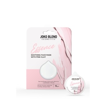 Заспокійлива маска для обличчя з рожевою глиною Essence Joko Blend 15 г