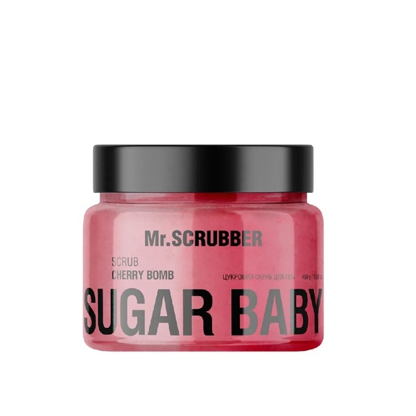 Цукровий скраб для тіла Sugar Baby Cherry Bomb Mr.Scrubber 450 г 450грн.