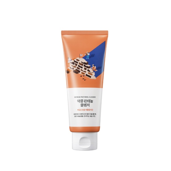 Пінка для вмивання з екстрактом соєвих бобів та пантенолом Round Lab Soybean Panthenol Cleanser 150 мл 630грн.