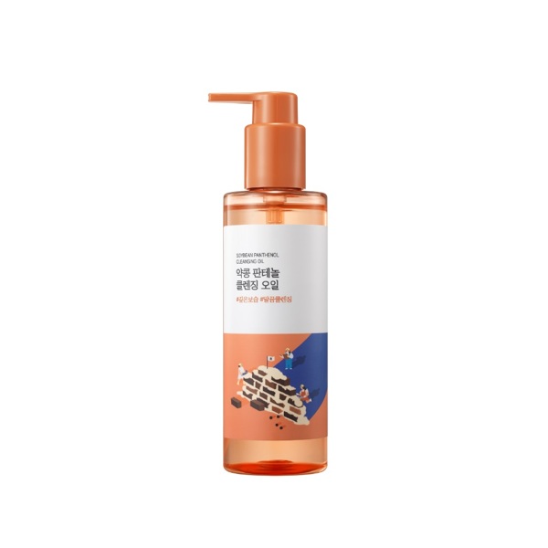 Гідрофільна олія з екстрактом соєвих бобів та пантенолом Round Lab Soybean Panthenol Cleansing Oil 200 мл 1050грн.