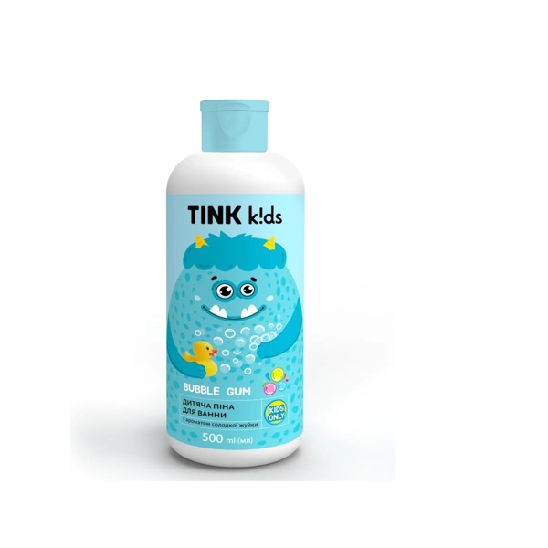Дитяча піна для ванни Bubble Gum Tink kids 500 мл