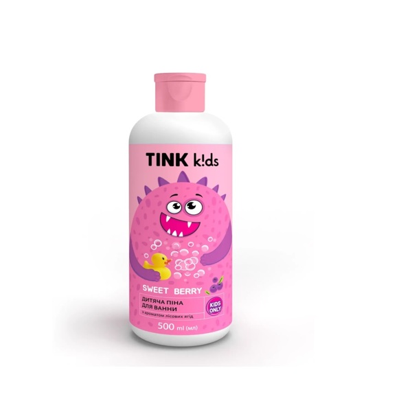 Дитяча піна для ванни Sweet Berry Tink kids 500 мл