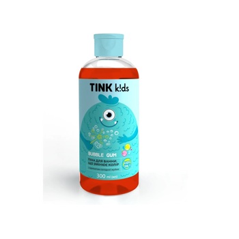 Піна для ванни, що змінює колір Bubble Gum Tink kids 300 мл