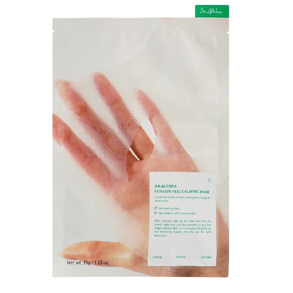 Тканинна маска заспокійлива з охолоджуючим ефектом Dr.Althea Cushion Veil Calming Mask 35 г