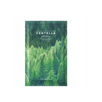 Тканинна маска з центеллою і зеленим чаєм SKIN1004 Madagascar Centella Tea‑Trica Relaxing Mask 23 мл