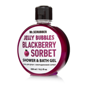 Гель для душу Mr. Scrubber Jelly bubbles Blackberry Sorbet для всіх типів шкіри 300 мл