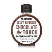 Гель для душу Mr. Scrubber Jelly bubbles Chocolate для всіх типів шкіри 300 мл
