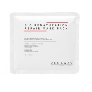 Відновлююча заспокійлива та омолоджуюча маска USOLAB Bio Renaturation Repair Mask Pack 30 мл Відновлююча заспокійлива та омолоджуюча маска USOLAB Bio Renaturation Repair Mask Pack 30 мл