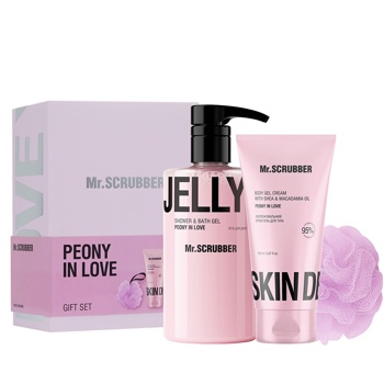 Подарунковий набір Peony in Love Mr.Scrubber