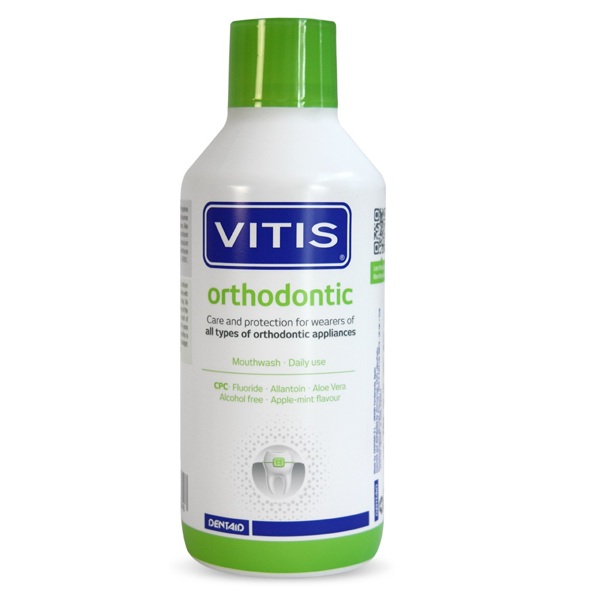 Ополіскувач ортодонтичний для ротової порожнини VITIS ORTHODONTIC 500 мл