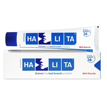 Зубна паста з фтором HALITA 75 мл