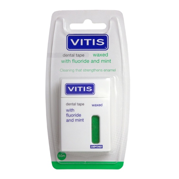 Широка зубна стрічка з м'ятою і фтором 50 м