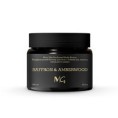Батер парфумований з оліями ши, кокоса, мигдалю та какао MG Saffron and Amberwood 300 мл