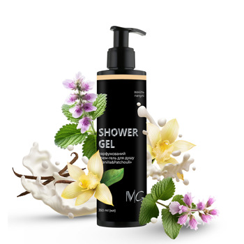 Крем-гель парфумований для душу MG Vanilla and Patchouli 350 мл