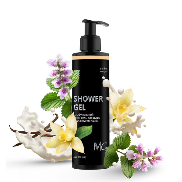 Крем-гель парфумований для душу MG Vanilla and Patchouli 350 мл