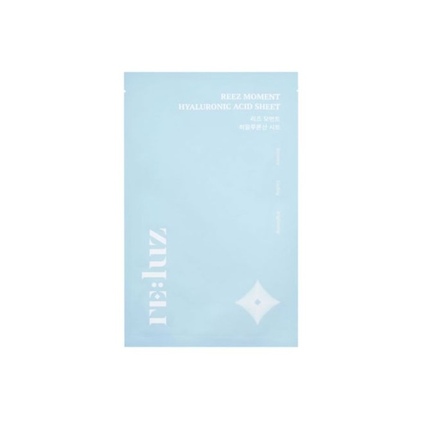 Гідрогелева маска з гіалуроновою кислотою Re:luz REEZ MOMENT HYALURONIC ACID SHEET 30 г