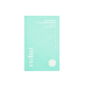 Гідрогелева маска для обличчя Re:Luz Reez MOMENT GLOW LUMINOUS SHEET 30 г