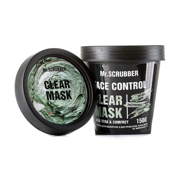 Маска для обличчя Mr.Scrubber Face Control Clear Mask 150 г 269грн.