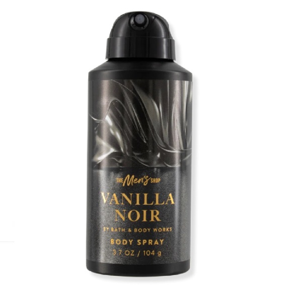 Чоловічий дезодорант-спрей для тіла Bath and body works Vanilla Noir 104 г
