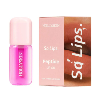 Зволожувальна олія для губ Hollyskin So Lips. Peptide Lip Oil 004. Frozen Lemonade