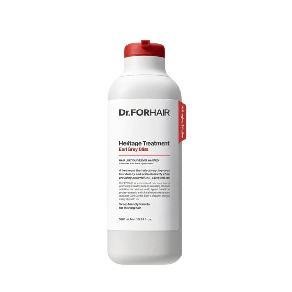 Зміцнювальна відновлювальна маска-кондиціонер для шкіри голови та волосся Heritage Treatment Earl Grey Bliss 500 мл