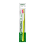 Зубна щітка Medosan SmileCare Medium Green
