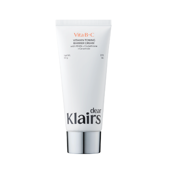 Вітамінний тонізуючий бар’єрний крем Dear, Klairs Vitamin Toning Barrier Cream 60 мл