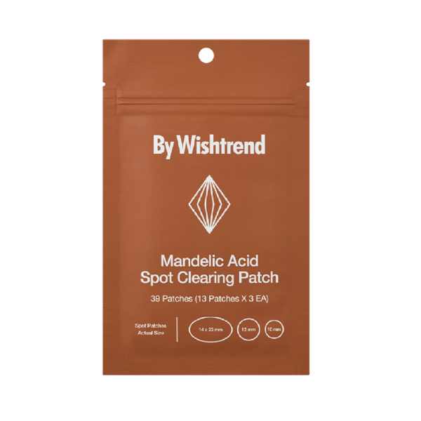 Патчі з мигдальною кислотою від висипань та постакне By Wishtrend Mandelic Acid Spot Clearing Patch 39 шт