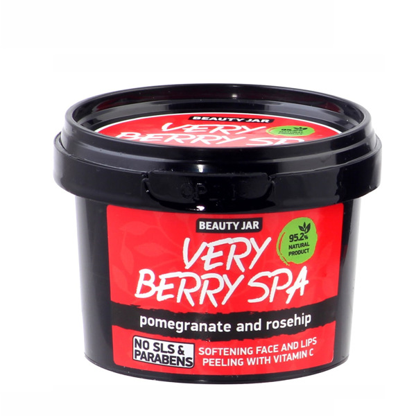 Пілінг для обличчя і губ BeautyJar Very Berry Spa 120 г 180грн.