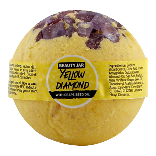 Бомбочка для ванни Beauty Jar Yellow Diamon 150 г 110грн.