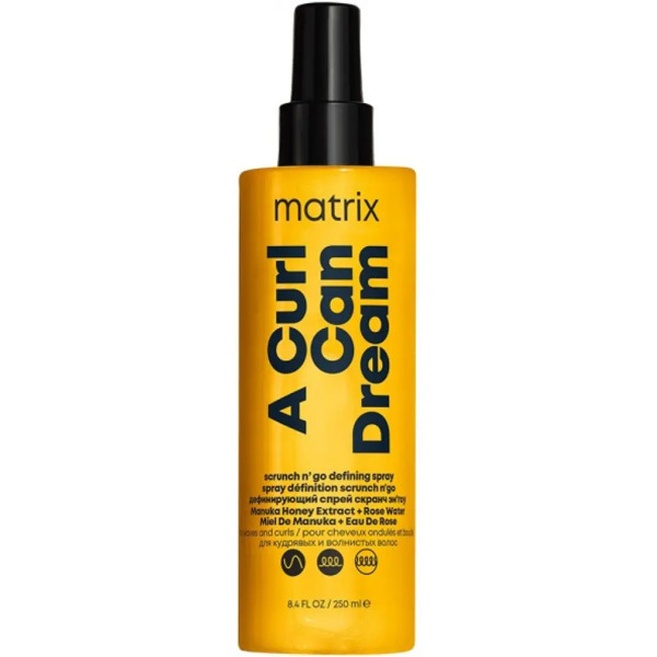 Спрей для кучерявого волосся Matrix A Curl Can Dream Spray Scrunch N' Go Defining Spray 250 мл
