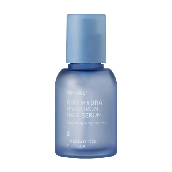 Легка зволожуюча сироватка для волосся з гіалуроновою кислотою Kundal Airy Volume Hyaluron Serum 50 мл