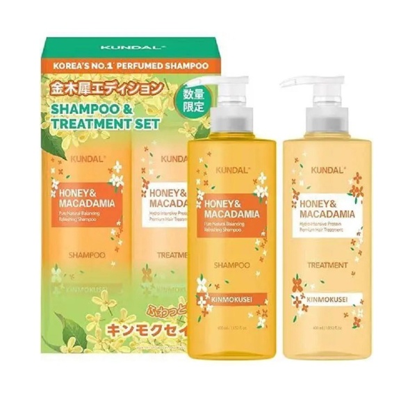 Набір засобів по догляду за волоссям Kundal Osmanthus Edition Shampoo 400 мл Treatment 400 мл