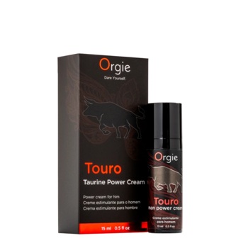 Крем для посилення ерекції Orgie TOURO з таурином і гінкго білоба 15 мл