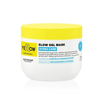 Маска для зволоження і блиску волосся Yellow Glow Gel Hydra Care Mask 300 мл