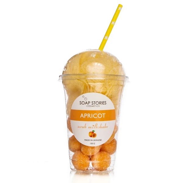 Скраб для тіла Soap Stories Scrub Milkshake абрикос 150 г 