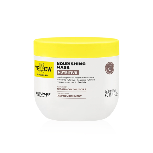 Живильна маска для сухого волосся Nourishing Yellow Nutritive Mask 500 мл