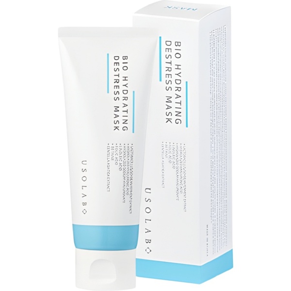 Відновлююча та протинабрякова маска для обличчя USOLAB Bio Hydrating Destress Mask 100 мл